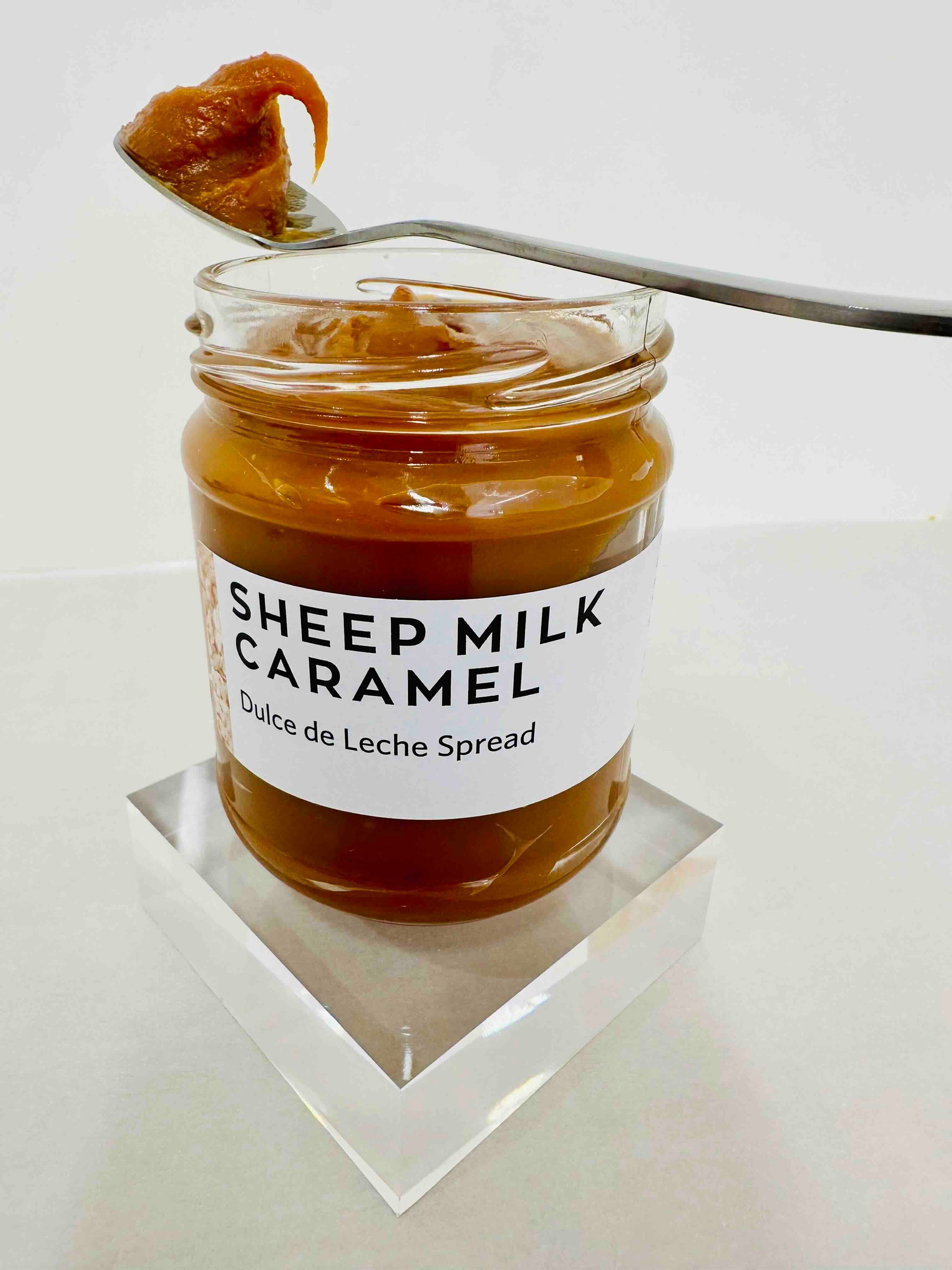 Sheep Milk Caramel Spread in jar